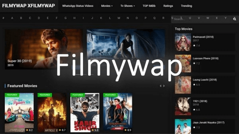 Filmywap All Latest Bollywood & Hollywood HD Movies Download For Free
