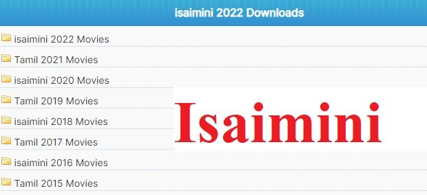Isaimini Tamil HD Latest Movies Download